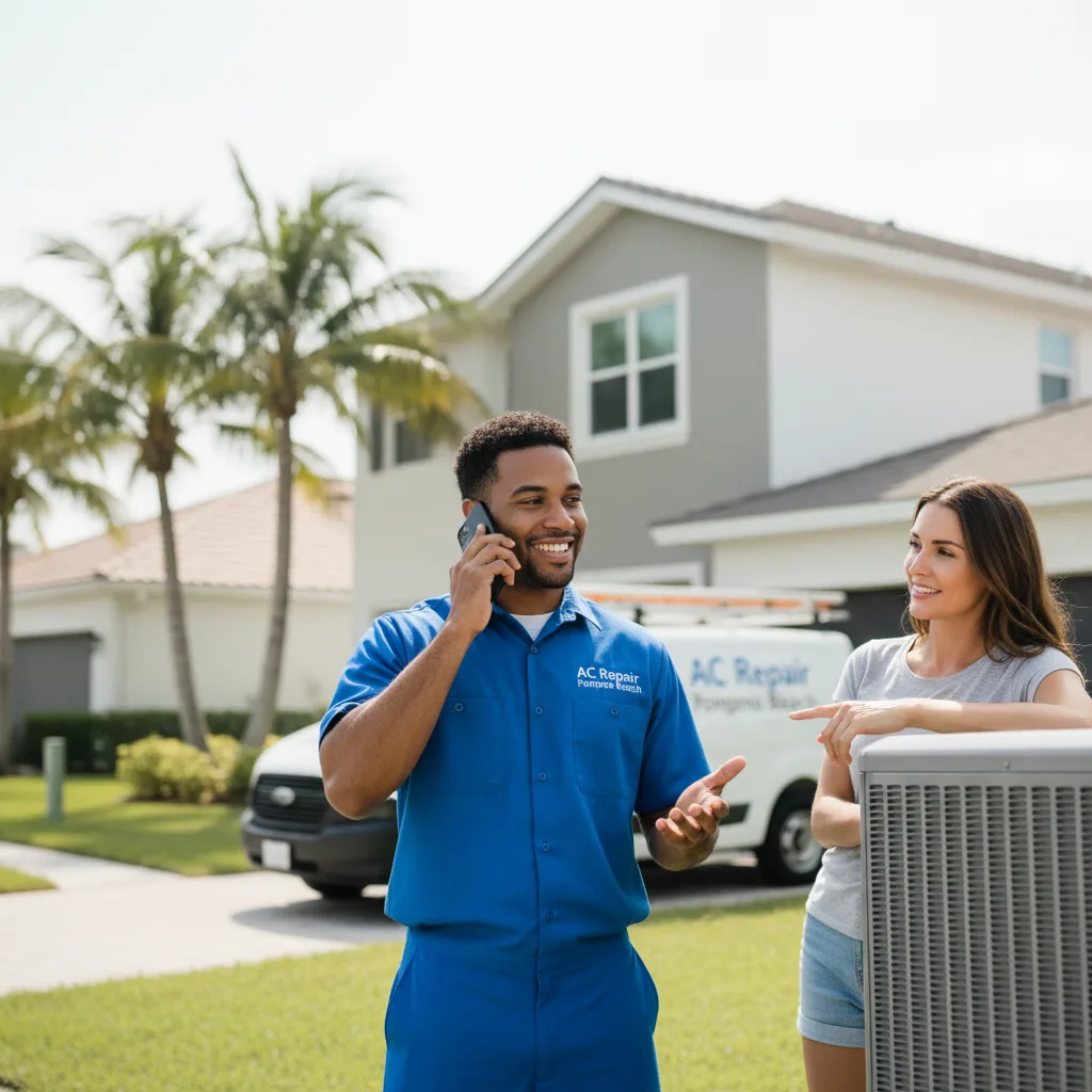 AC Repair Pompano Beach customer support in China Spring